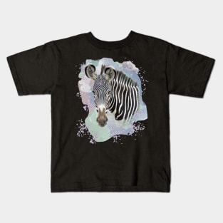 Zebra on Safari in Kenya / Africa Kids T-Shirt